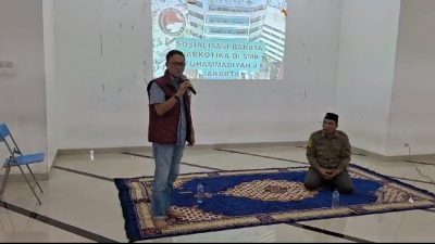 Dukung Program Asta Cita Presiden, Polres Jakbar Gelar Penyuluhan di SMK Muhammadiyah 4 Tentang Bahaya Narkoba