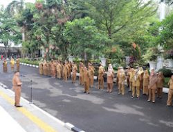 Sekwan Purwakarta Berpesan Kepada Pegawainya : Sebagai ASN Kita Tetap Bekerja Saja Sesuai Aturan