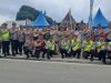 Polres Simalungun Terima Kunker Tim Pengawas Operasi Lilin Toba 2024 Tinjau Pos Pelayanan Tol Sinaksak