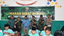 Kodam I/BB Laksanakan Program Makan Sehat Bergizi di Pesantren Ta’dib Al – Syakirin