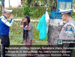 Sat Lantas Polres Simalungun : ” Minggu Kasih ” Gabungkan Kebaikan dengan Keselamatan Berlalu Lintas