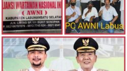 DPC AWNI Labusel Ucapkan Selamat Atas Dilantiknya Feri Syahputra Simatupang SH Sebagai Bupati dan Syahdian Purba Siboro Sebagai Wakil Bupati Labusel 2025 – 2030