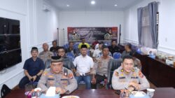 Polri Bersama Media Gelar Buka Puasa Bersama di Polres Binjai