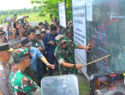 Irdam I/BB Dampingi Kasum TNI Dalam Penyerahan dan Penandatanganan Lahan PT. Torganda di Paluta