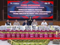 Bareskrim Polri Bongkar Sindikat Oplosan Gas Subsidi di Jakarta, Negara Rugi 16,8 Miliar