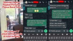 Kabid Kelautan dan Perikanan Papua Barat Daya Diduga Lecehkan Wartawati, Wilson Lalengke Desak Pejabat Tersebut Mengundurkan Diri
