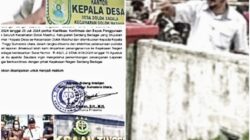 Dana Desa di Kabupaten Sergai Diduga Dikorupsi, Penegakan Hukum Mandek : UU KIP Mati Suri…???
