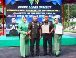 Letkol Inf Wahidin Sobar S. Sos M. Sc Resmi Menjabat Sebagai Danyonif 122/TS