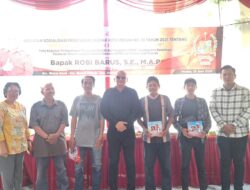 Robi Barus SE M.AP Lakukan Sosper di Medan Petisah