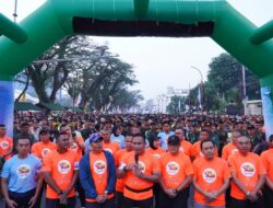 Bukit Barisan Fun Run 5K Sukses Guncang Medan, 10 Ribu Peserta Meriahkan Lapangan Merdeka Medan