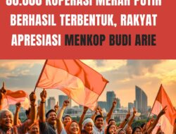 80.000 Kodes/Kel Merah Putih Terbentuk, Menkop Budi Arie Berhasil Jalankan Tugas Dari Presiden RI