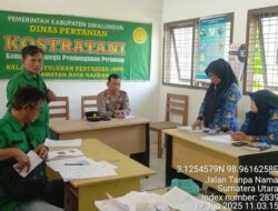 Polsek Raya Kahean Dampingi Dropping Bantuan Benih jagung Hibrida 2.775 Kg untuk 18 Kelompok Tani