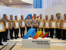 Rumkit Bhayangkara dan 11 Satwil Jajaran Polda Kalteng Sabet Penghargaan Dari Kemenpan RB