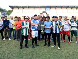 Buka Kejuaraan Mini Soccer Jurnalis Championship, Bobby Nasution Harap Lebih dari Sekedar Kompetisi