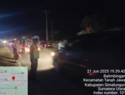 Malam Teduh Tanah Jawa : Polsek Berjaga Demi Keselamatan Perjalanan Warga