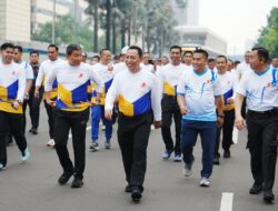 Kapolri Hadiri CFD Hari Bhayangkara ” Polri untuk Masyarakat “, Disambut Antusias Warga
