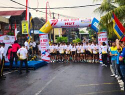 Meriahkan Hari Bhayangkara ke – 79, Polres Badung Gelar Fun Run Bersama Masyarakat