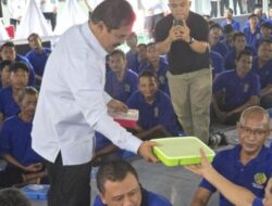 Menteri Imipas Tiba di Semarang, Langsung Rasakan Makanan Warga Binaan
