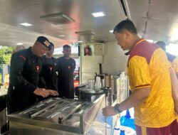 Semarakkan Hari Bhayangkara ke – 79, Brimob Kalteng Hadirkan Kendaraan Dapur Lapangan di CFD