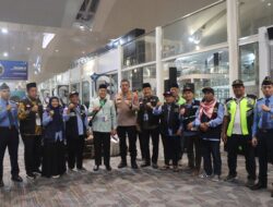 Polda Sumut : Pengamanan Keberangkatan Pesawat Saudia Airlines di Kualanamu Berjalan Lancar
