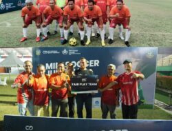 Turnamen Mini Soccer Medan Jurnalis Championship 2025 Sukses, Tim Wartawan Polda Sumut Raih ‘ Fair Play Team ‘