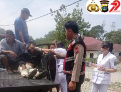 Pahlawan Jalanan : Tim Patroli Perintis Presisi Selamatkan Nyawa Korban Kecelakaan di Saribu Dolok