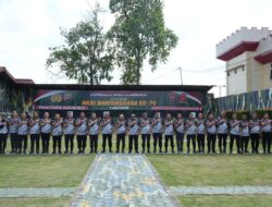 Polda Riau Gelar Lomba Menembak Antar Jajaran Pejabat Utama : Dansat Brimob Raih Skor Tertinggi