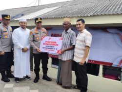 Hari Bhayangkara ke – 79, Kapolres Lhokseumawe Wujudkan Rumah Impian Warga Kurang Mampu