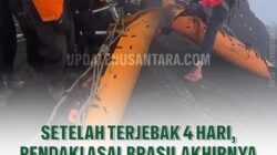 Setelah Terjebak 4 Hari, Pendaki Asal Brasil Akhirnya Berhasil Dievakuasi Dari Jurang Rinjani