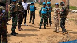Langkah Kecil untuk Perubahan Besar, Satgas Kizi TNI Konga XX – V MONUSCO beserta Staff MSC Logops MONUSCO Laksanakan Recce Visit Perbaikan Jalan di Wilayah Boikene, DRC