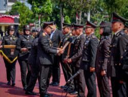 Polda Sumut Berikan Penghargaan Kepada 56 Personel Berprestasi, Meriahkan HUT Bhayangkara ke – 79