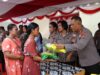 Polda Sumut dan Polres Pelabuhan Belawan Gelar Minggu Kasih dan Gerakan Pangan Murah di Gereja HKBP Pajak Baru Belawan