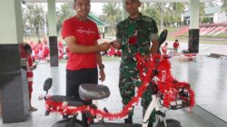 Keluarga Besar Yonif 122/TS Semarak Pada HUT Kemerdekaan RI dengan menggelar Perlombaan di Mako Yonif 122/TS