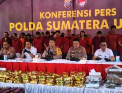 Perangi Narkoba di Sumut : 429 Kasus Terungkap, Ratusan Tersangka Dibekuk Polda Sumut