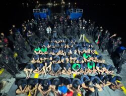 Bersihkan Lapas, 57 Warga Binaan High Risk Kepri Dipindah ke Lapas Super Maximum Security Nusakambangan