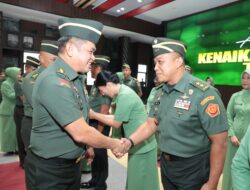 23 Perwira Tinggi TNI AD Naik Pangkat, Kasad : Amanah Baru untuk Pengabdian Lebih Besar