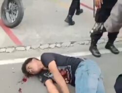 Aksi Massa Unjuk Rasa di Depan Sun Plaza Medan Diwarnai Tindakan Kekerasan, Polisi Diduga Aniaya Seorang Warga