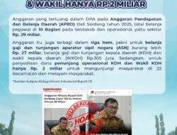 Ketua JWI Deli Serdang : Bupati vs DPRD Deli Serdang, Mana yang Lebih Efisien?