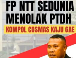 FP NTT Sedunia Menolak PTDH Kompol Cosmas Kaju Gae