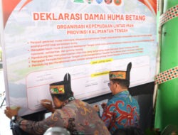 Hadiri Deklarasi Damai Pemuda Lintas Iman, Kapolda Kalteng Ajak Hindari Perpecahan dan Perkuat Persaudaraan