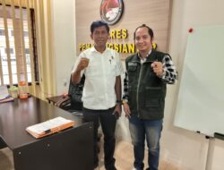 Ketua DPW PW FRN Counter Berita Polri Sumut Bersilaturahmi kepada Kasat Narkoba Polres Pematang Siantar