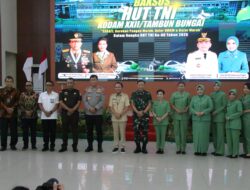 Perkuat Sinergi, Kapolda Kalteng Hadiri Bakti Sosial HUT ke – 80 TNI Bersama Gubernur di Kodam XXII/Tambun Bungai