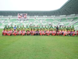 Hangat dan Sportif, Laga Persahabatan Antara Kejati Sumatera Utara Dengan Pimpinan Redaksi Media