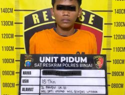 Dua Orang Pemuda Sebagai Pelaku Curanmor, Ditangkap Polres Binjai
