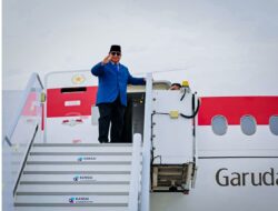 Presiden RI Prabowo Subianto Bertolak dari Osaka Jepang Menuju New York