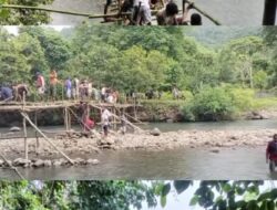 Pemerintah Tidur? Rakyat Bangun Jembatan Sendiri di Pulau Terlupakan