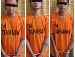 Jual Narkoba Dekat Rumah Ibadah, Tiga Orang Pria di Gelandang ke Polres Binjai