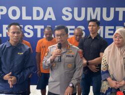Plt. Kapolrestabes Medan Paparkan : Tangkap 3 Orang Kakek Tersangka Cabuli Bocah SMP