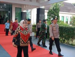 Satpamobvit Polresta Palangka Raya Amankan Kepulangan JAM Intelijen Kejaksaan RI di Bandara Tjilik Riwut