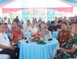 Dukung Ketahanan Pangan Nasional, Polresta Deli Serdang Gelar Panen Raya Jagung Kuartal III